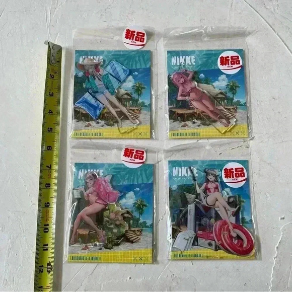 Goddess of Victory : NIKKE Acrylic Stand Summer Swimsuit Set of 4 - Picture 4 of 8